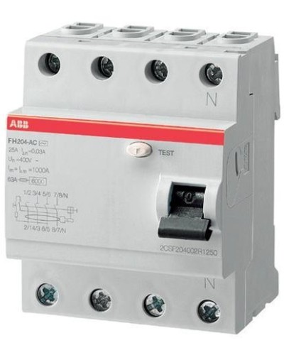 FH204 AC-40/0,03 (2CSF204004R1400). Выключатель дифференциального тока (УЗО). ABB в Махачкале