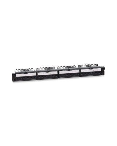 PL-24-KJ-RJ45-Cat.6-180T (11831c): Патч-панель 19" (1U), 24 порта RJ-45, категория 6, с задним кабельным организатором в Махачкале
