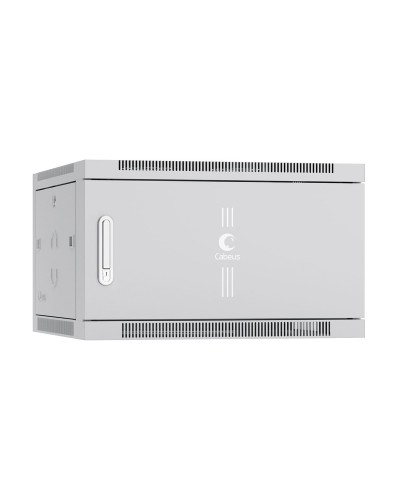 SH-05F-6U60/60m (7104c). Шкаф телекоммуникационный 19 настенный 6U. CABEUS в Махачкале