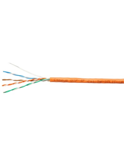 UTP-4P-Cat.5e-SOLID-OR (7253c). Кабель «витая пара» (LAN) для структурированных систем связи. CABEUS в Махачкале