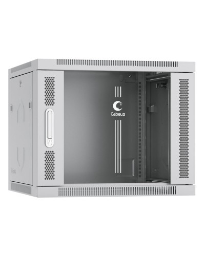 SH-05F-9U60/35 (7117c). Шкаф телекоммуникационный 19 настенный 9U. CABEUS в Махачкале