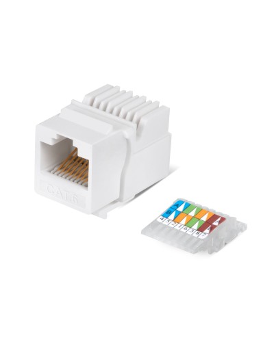 KJ-RJ45-Cat.6-Toolless (7959c): Вставка Keystone Jack RJ-45 в Махачкале