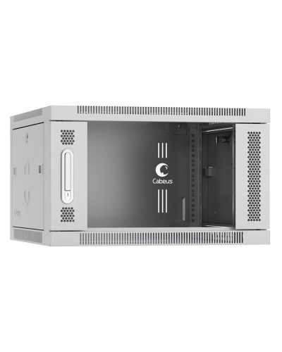 SH-05F-6U60/45 (7058c). Шкаф телекоммуникационный 19 настенный 6U. CABEUS в Махачкале
