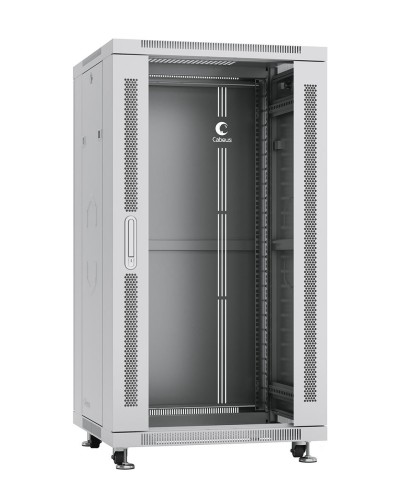 SH-05C-22U60/60 (7044c). Шкаф телекоммуникационный 19 напольный 22U. CABEUS в Махачкале