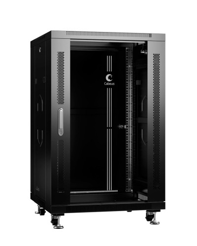 SH-05C-22U60/100-BK (8540c). Шкаф телекоммуникационный 19 напольный 22U. CABEUS в Махачкале