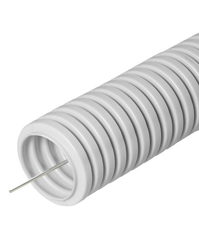 FCPL-50-PVC-015-1-GY (11232c): Труба гофрированная гибкая, лёгкая с протяжкой в Махачкале