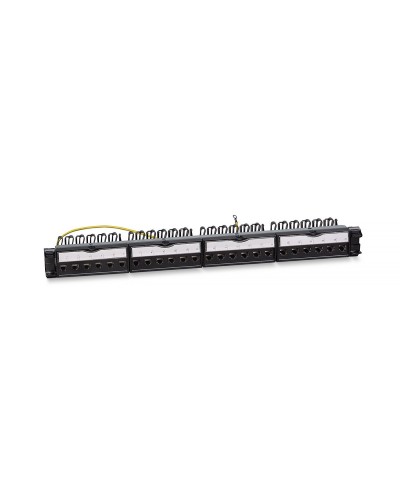 PL-24-KJ-RJ45-Cat.6-SH-180T (11833c): Патч-панель 19" (1U), 24 порта RJ-45, категория 6, полностью экранированная в Махачкале