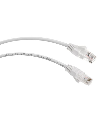 PC-UTP-RJ45-Cat.6-3m-LSZH (8880c), серый. Патч-корд медный. CABEUS в Махачкале