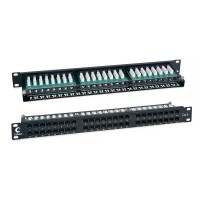 PLHD-48-Cat.6-Dual (7777c): Патч-панель 19"