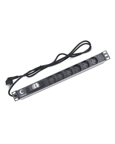 PDU-6P-B-2EU (7292c). Блок розеток 19. CABEUS в Махачкале