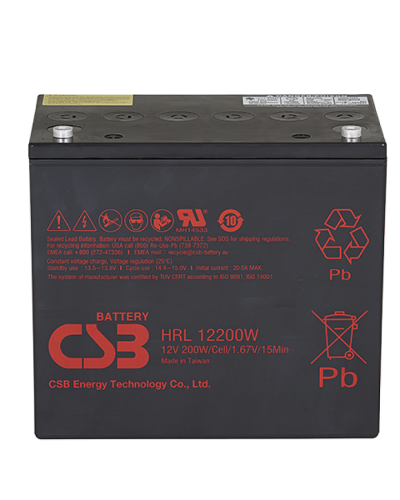 CSB HRL 12200W FR. Аккумулятор герметичный свинцово-кислотный. CSB в Махачкале