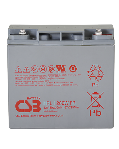 CSB HRL 1280W FR. Аккумулятор герметичный свинцово-кислотный. CSB в Махачкале