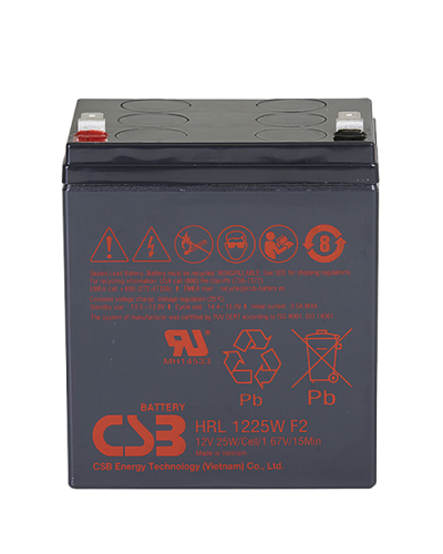 CSB HRL 1225W FR. Аккумулятор герметичный свинцово-кислотный. CSB в Махачкале