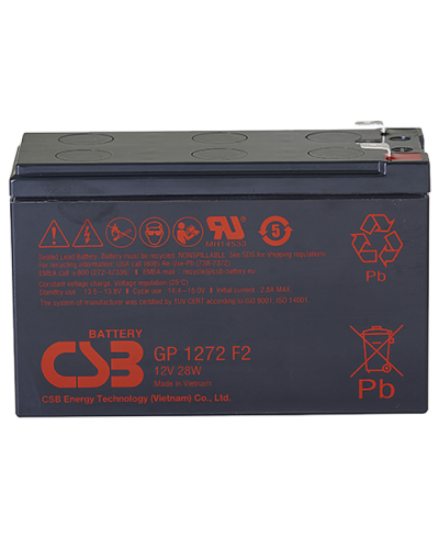 CSB GP 1272(28W) F2. Аккумулятор герметичный свинцово-кислотный. CSB в Махачкале