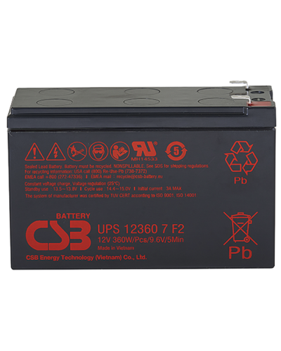 CSB UPS 123607. Аккумулятор герметичный свинцово-кислотный. CSB в Махачкале