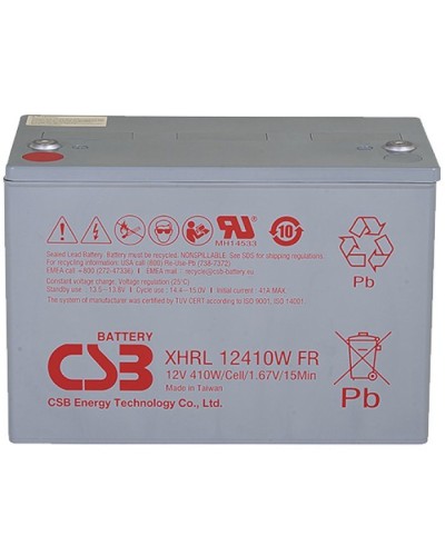 CSB XHRL 12410W FR. Аккумулятор герметичный свинцово-кислотный. CSB в Махачкале