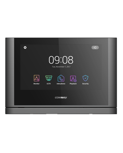 CDV-1024MA/VZ (темное серебро) Black Smog. Монитор видеодомофона цветной. Commax в Махачкале