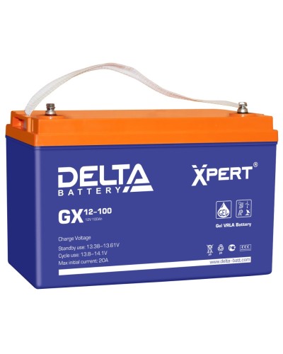 Delta GX 12-100. Аккумулятор герметичный свинцово-кислотный. Delta в Махачкале