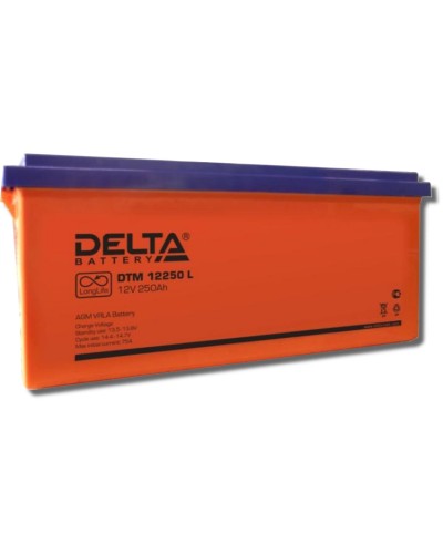 Delta DTM 12250 L. Аккумулятор герметичный свинцово-кислотный. Delta в Махачкале