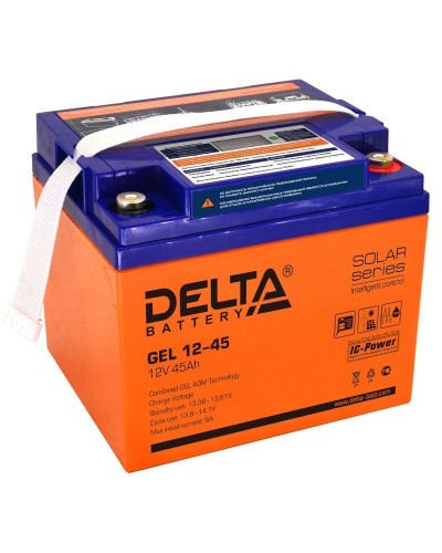 Delta GEL 12-45. Аккумулятор герметичный свинцово-кислотный. Delta в Махачкале