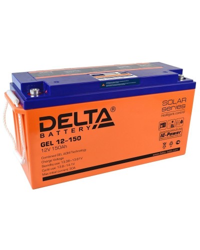 Delta GEL 12-150. Аккумулятор герметичный свинцово-кислотный. Delta в Махачкале