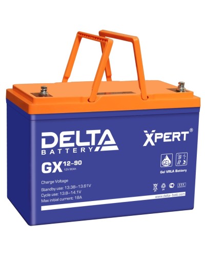 Delta GX 12-90. Аккумулятор герметичный свинцово-кислотный. Delta в Махачкале