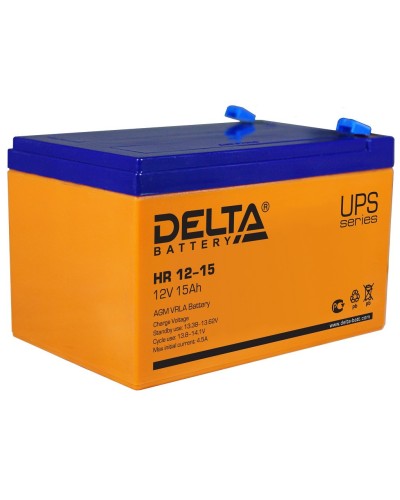 Delta HR 12-15. Аккумулятор герметичный свинцово-кислотный. Delta в Махачкале