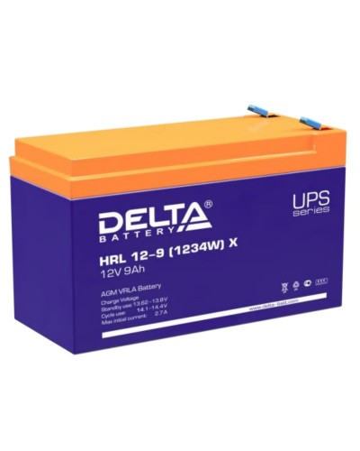 Delta HRL 12-9 X (1234W). Аккумулятор герметичный свинцово-кислотный. Delta в Махачкале