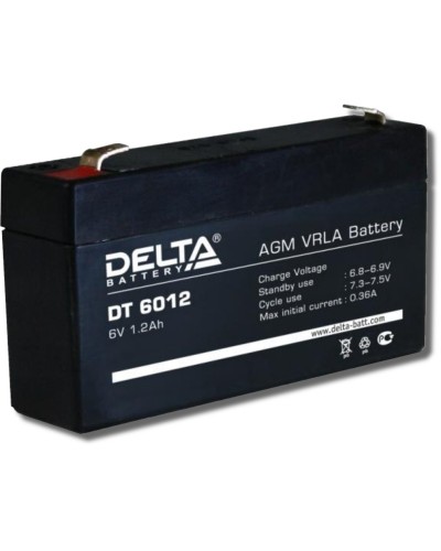 Delta DT 6012. Аккумулятор герметичный свинцово-кислотный. Delta в Махачкале