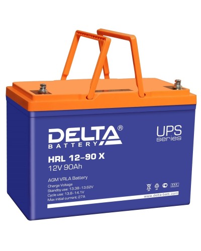 Delta HRL 12-90 X. Аккумулятор герметичный свинцово-кислотный. Delta в Махачкале