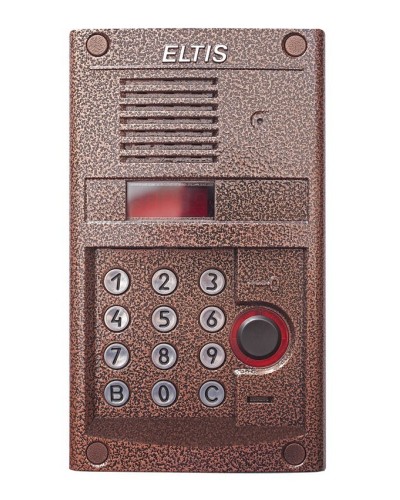 DP300-RD24 (медь). Блок вызова домофона. ELTIS в Махачкале