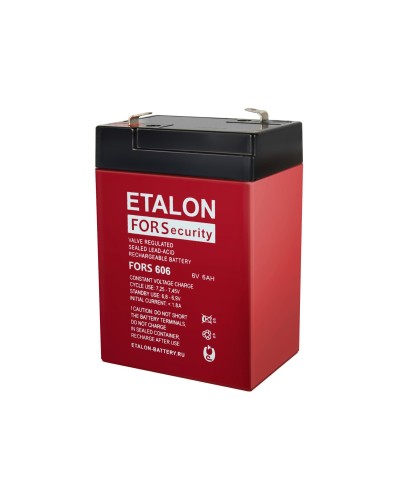 ETALON FORS 606. Аккумулятор герметичный свинцово-кислотный. ETALON в Махачкале