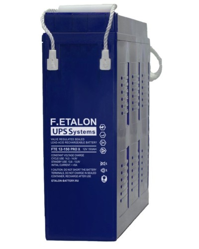 F.ETALON FTE 12-150 PRO X. Аккумулятор герметичный свинцово-кислотный. ETALON в Махачкале