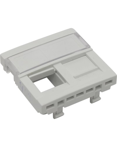 Вставка для 2-х модулей под RJ-45 кат.5e UTP, белая (45971 SBR): Вставка для 2-х модулей в Махачкале