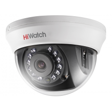 DS-T201(B) (3.6мм). Бюджетная видеокамера мультиформатная купольная. HiWatch