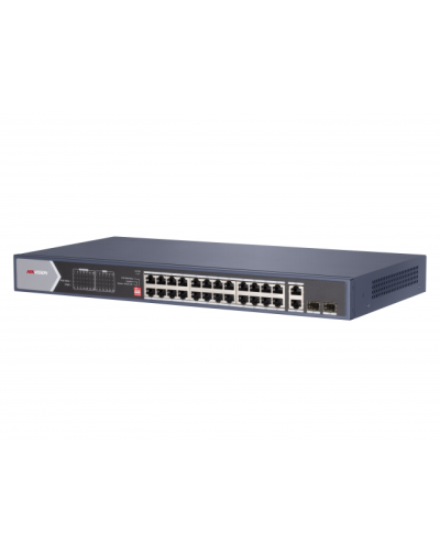 DS-3E0528HP-E. Коммутатор с питанием POE. Hikvision в Махачкале