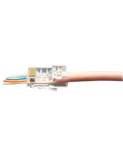 PLEZ-8P8C-U-C5-SH-100 (100 шт). Разъем RJ-45. Hyperline в Махачкале