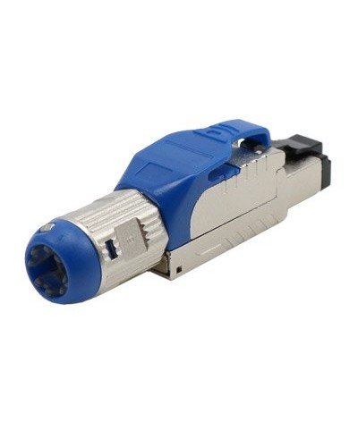 PLUE-8P8C-S-C8-SH-BL. Разъем RJ-45. Hyperline в Махачкале