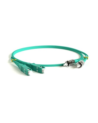 FC-D2-503-SC/PR-ST/PR-H-5M-LSZH-AQ. Патч-корд волоконно-оптический многомодовый. Hyperline в Махачкале