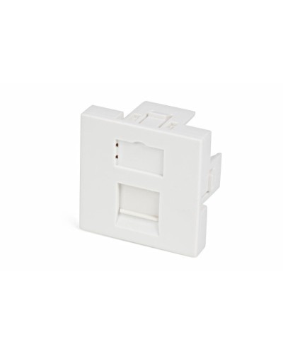 SIP2-1K-M45-45. Вставка 45х45 для 1 модуля формата Keystone Jack, со шторкой. Hyperline в Махачкале