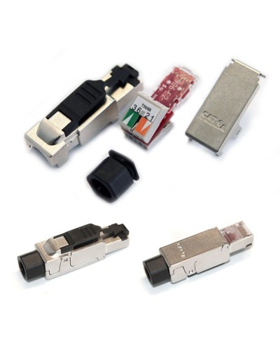 PLUF-8P8C-S-C6-SH. Разъем RJ-45. Hyperline в Махачкале
