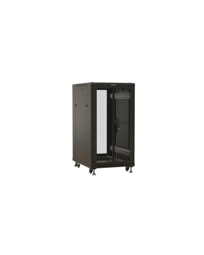 TTBR-2268-DD-RAL9004. Шкаф телекоммуникационный 19 напольный 22U. Hyperline в Махачкале