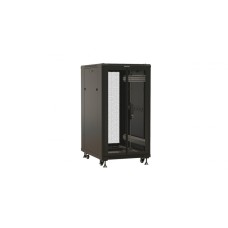 TTBR-1868-DD-RAL9004. Шкаф телекоммуникационный 19 напольный 18U. Hyperline