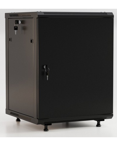 TWB-FC-1545-SR-RAL9004. Шкаф телекоммуникационный 19 настенный 15U. Hyperline в Махачкале