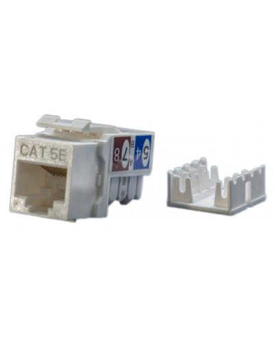 KJ9-8P8C-C5e-90-WH. Вставка Keystone Jack RJ-45. Hyperline в Махачкале