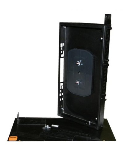 FO-19R-1U-3xSLT-W140H42-24UN-BK. Кросс оптический 19. Hyperline в Махачкале