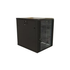 TWB-1568-GP-RAL9004. Шкаф телекоммуникационный 19 настенный 15U. Hyperline
