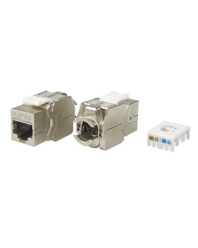 KJ8-8P8C-C5e-180-TLS-SH-F-WH. Вставка Keystone Jack RJ-45. Hyperline в Махачкале