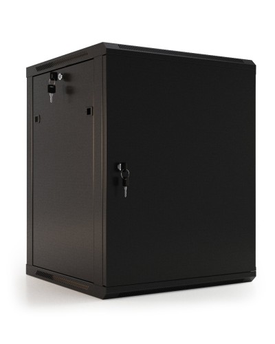 TWB-0666-SR-RAL9004. Шкаф телекоммуникационный 19 настенный 6U. Hyperline в Махачкале