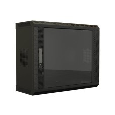 TWS-0925-GP-RAL9004. Шкаф телекоммуникационный 19 настенный 9U. Hyperline